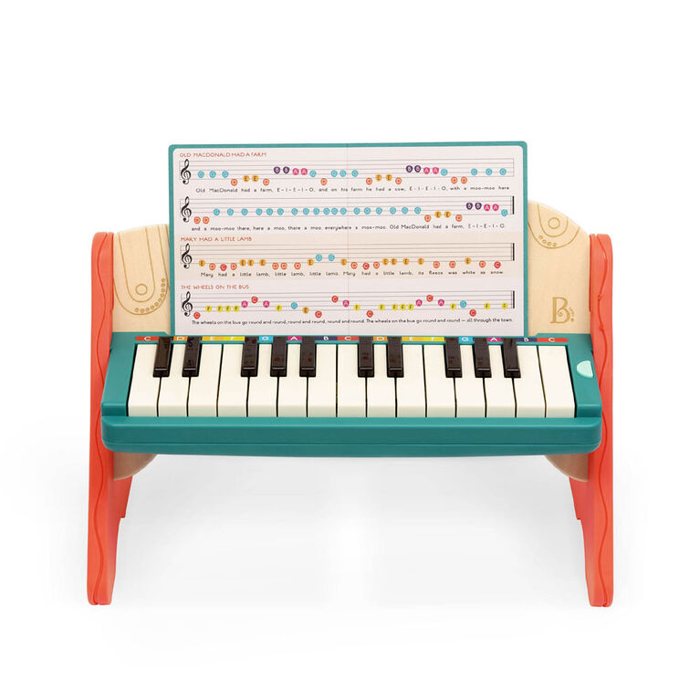 Jouet De Livre De Clavier D'enfants, Cadeau D'enfant De Livre De Jouet De  Piano Illustré Pour 3 Ans Ci-dessus 