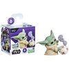 Star Wars The Bounty Collection Series 6, Grogu Mini Action Figure, Force Training Pose, 2.25 Inch-Scale