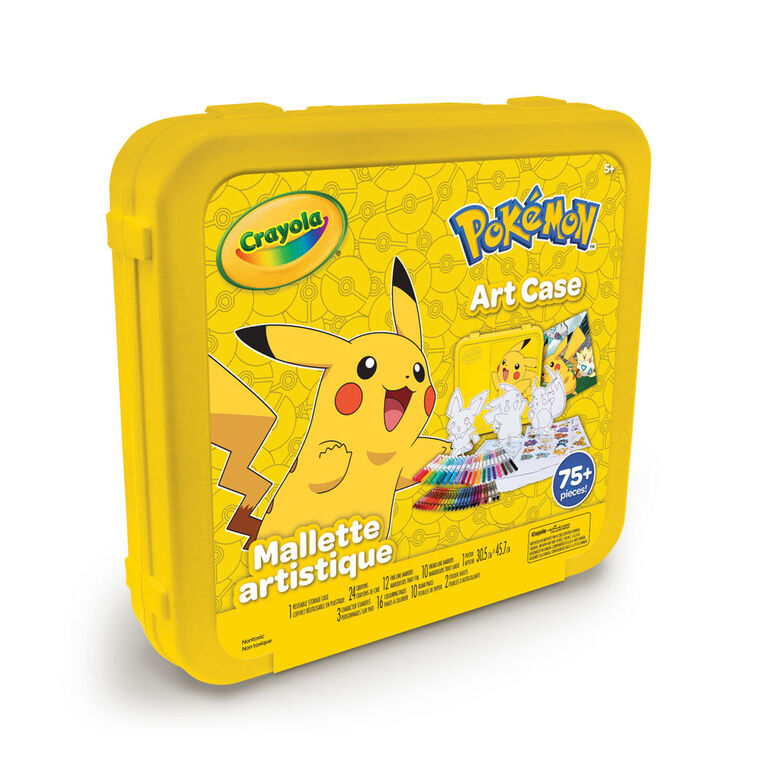 CRAYOLA - MALLETTE ARTISTIQUE POKÉMON - BRICOLAGE / Dessin, peinture et  coloriage