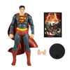 DC Direct - 7 Inch Figurine with Comic - Black Adam Comic - Superman Figurine