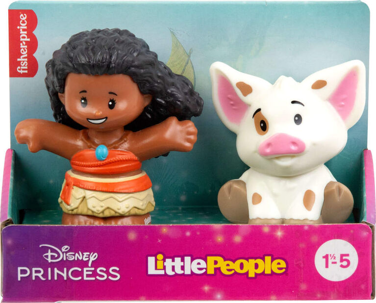 Disney Princess Moana & Pua Little People Figure Set