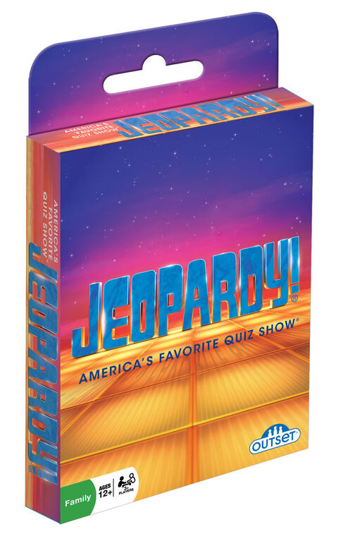 Jeu de société Jeopardy! Hang Tab - Édition anglaise