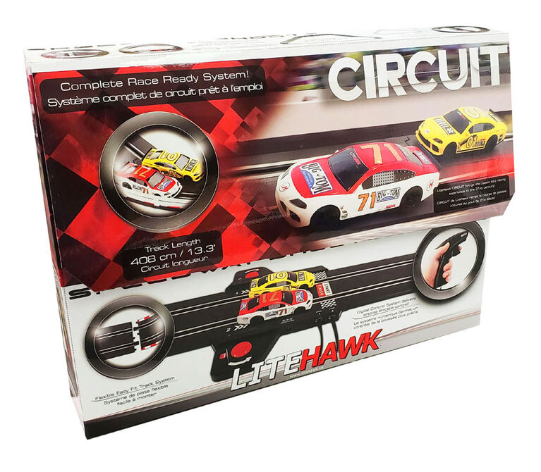 Litehawk Speedway Shootout Slot Car - R Exclusive