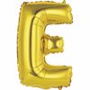 Ballons en forme de lettre or 14 " - E