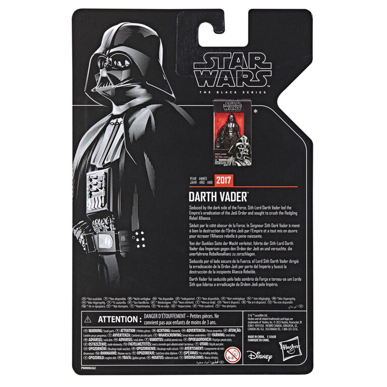 Star Wars The Black Series Archive Darth Vader 6 Inch Action Figure