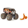 Monster Jam, Official Thunder Bus Monster Truck, Die-Cast Vehicle, Alternate Dimensions Series, 1:64 Scale