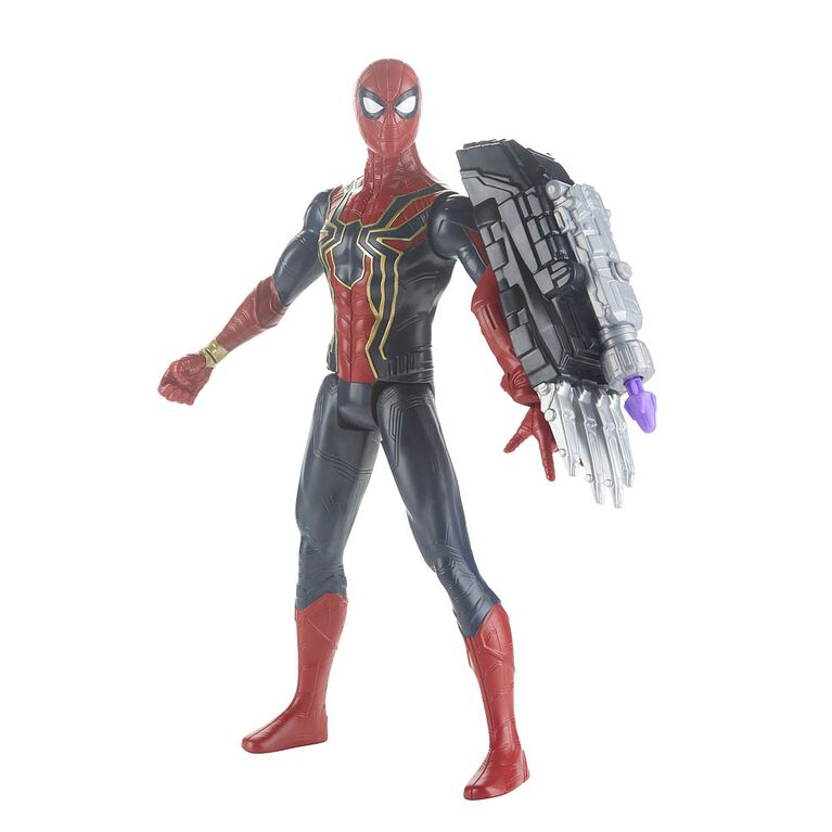 Marvel Avengers Titan Hero Series Iron Spider with Titan Hero Power FX Port