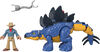 Imaginext Jurassic World Dominion Stegosaurus Dinosaur and Dr. Grant Figure