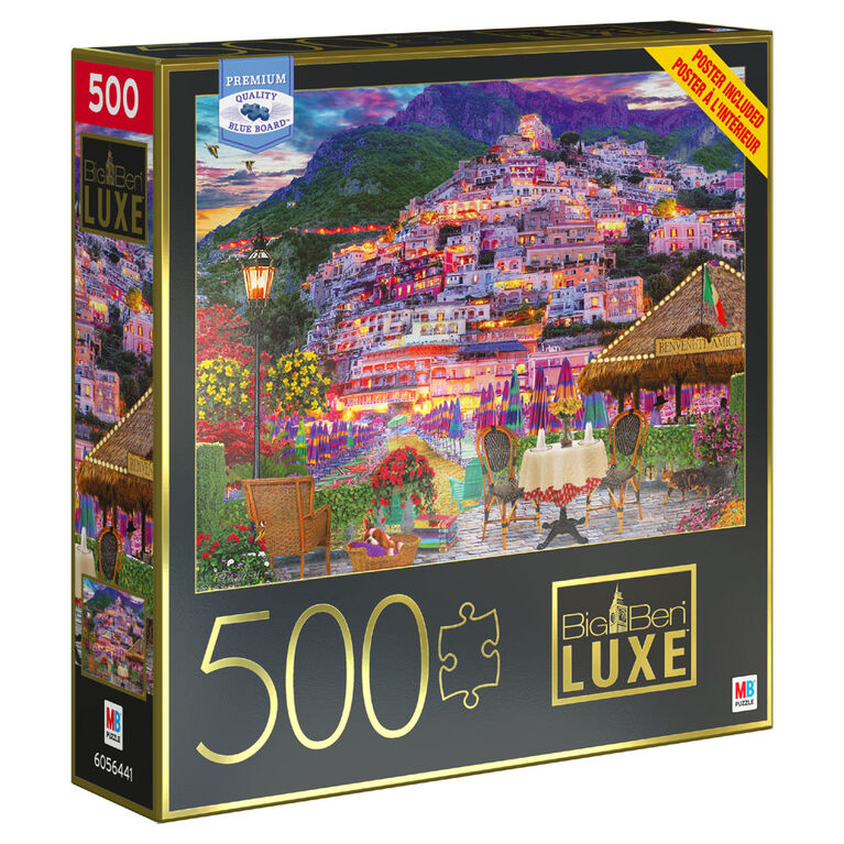 Big Ben 500-Piece Jigsaw Puzzle, Amalfi Coast