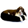 Black 34X24X8" Donut Bed