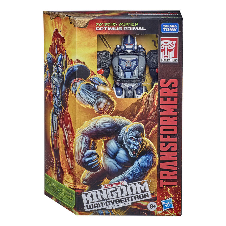 Transformers Voyager WFC-K8 Optimus Primal Action Figure