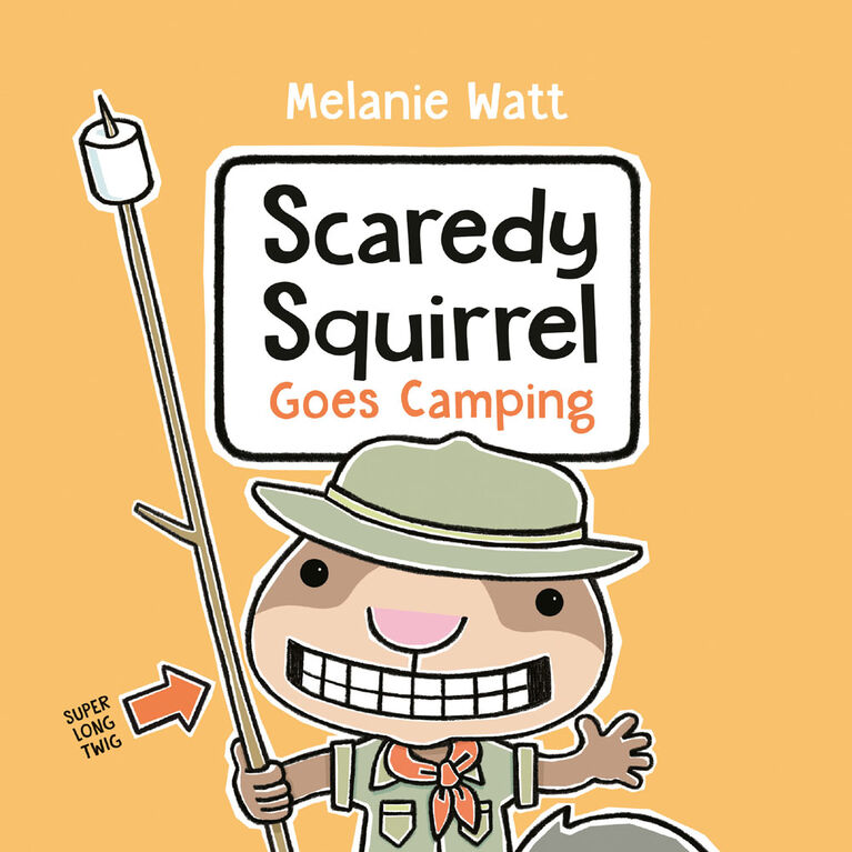Scaredy Squirrel Goes Camping - English Edition