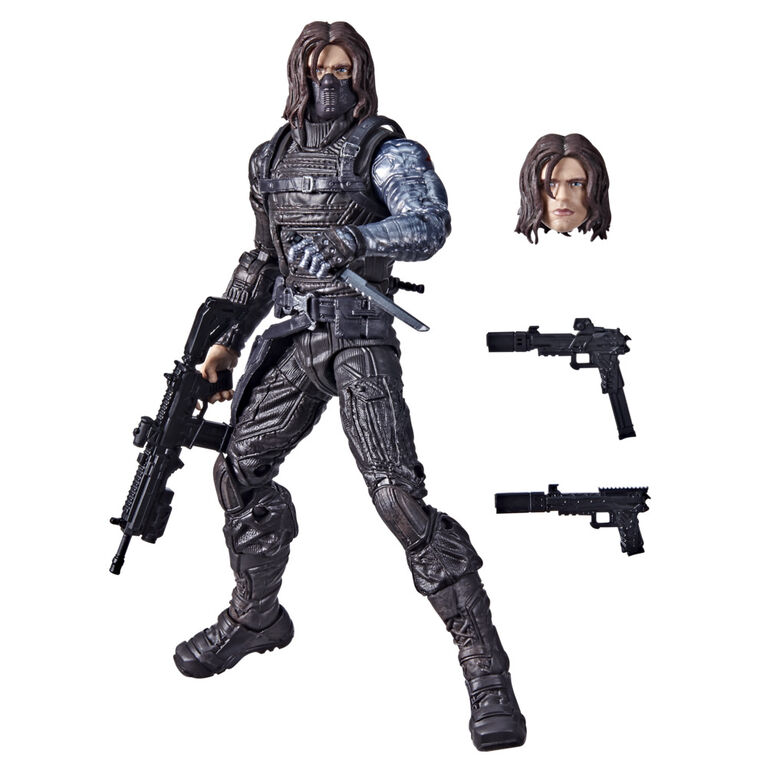 Marvel Legends Series Winter Soldier 6-inch Falcon and the Winter Soldier Disney+ Action Figure Toy
