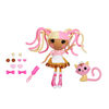 Lalaloopsy Silly Hair Doll - Scoops Waffle Cone with Pet Cat, 13" ice cream theme hair styling doll