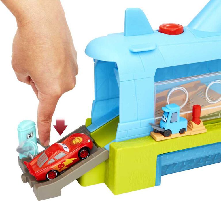 Disney Pixar Cars Color Change Whale Car Wash Playset