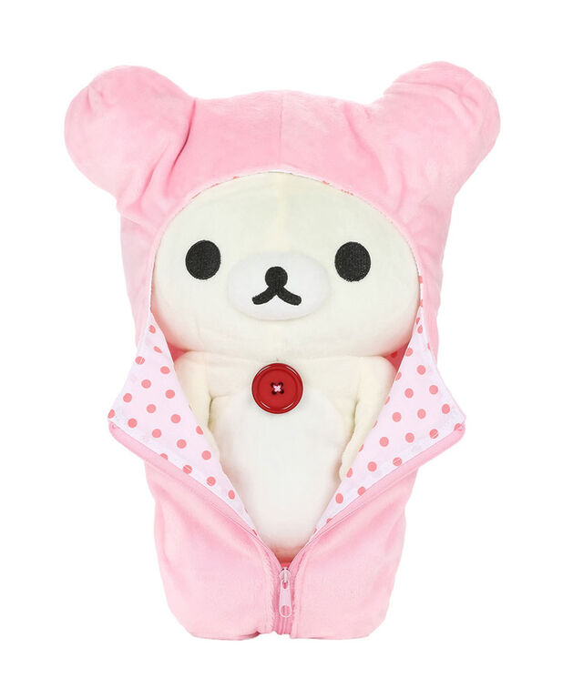 Rilakkuma Plush Stuffed Animal Korilakkuma Little Bear in Sleeping Bag