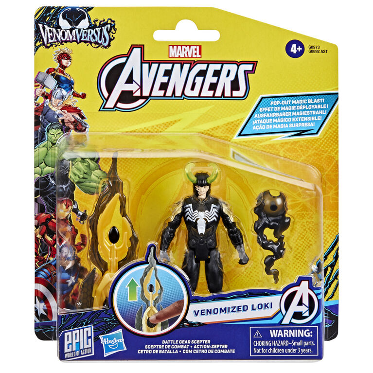 Marvel Avengers Epic World of Action VenomVersus, figurine Venomized Loki