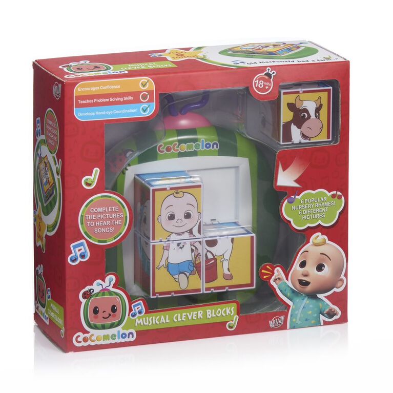 Cocomelon-Musical Clever Blocks