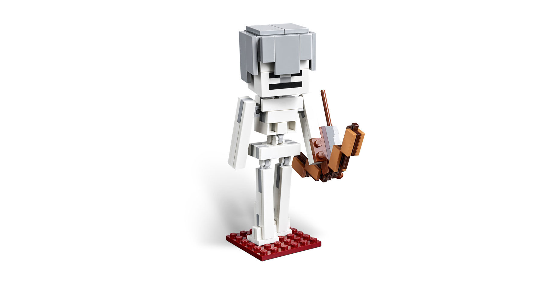 lego minecraft skeleton bigfig