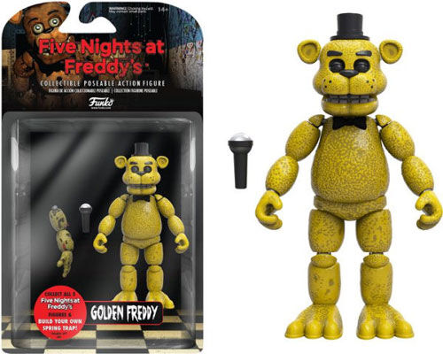 Funko Five Nights at Freddy s 5 Articulated Action Figure Gold Freddy Toys R Us Canada