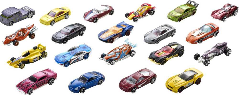 hot wheels 20 pack cars