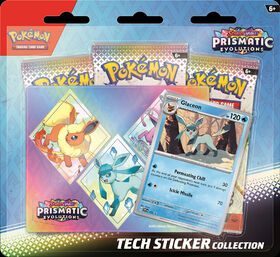 Pok&eacute;mon TCG: Scarlet & Violet - Prismatic Evolutions Tech Sticker Collection - English Edition
