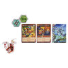 Bakugan Evolutions, Dragonoid (Diamond Elemental Rare), Bakugan True Metal Platinum Series, 2 BakuCores et carte Personnage