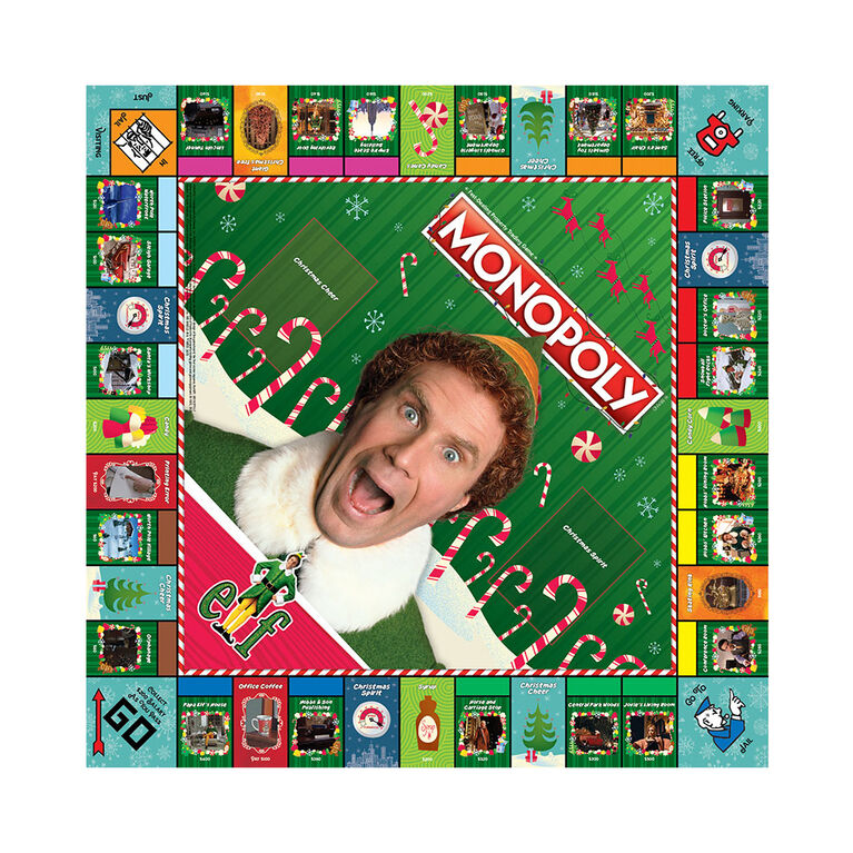 MONOPOLY: Elf Board Game - English Edition