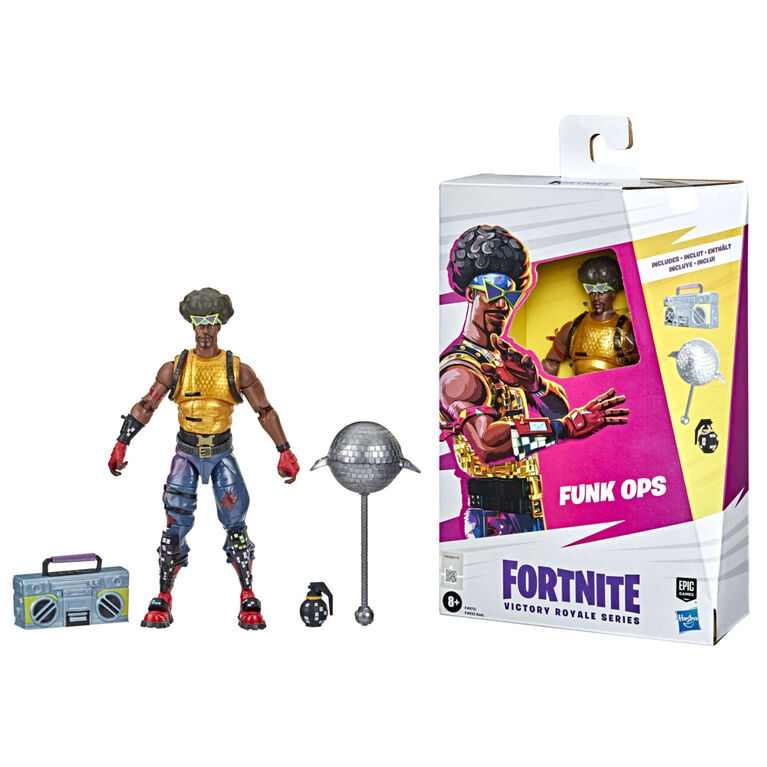 Hasbro Fortnite Victory Royale Series Funk Ops Collectible Action Figure with Accessories, 6-inch