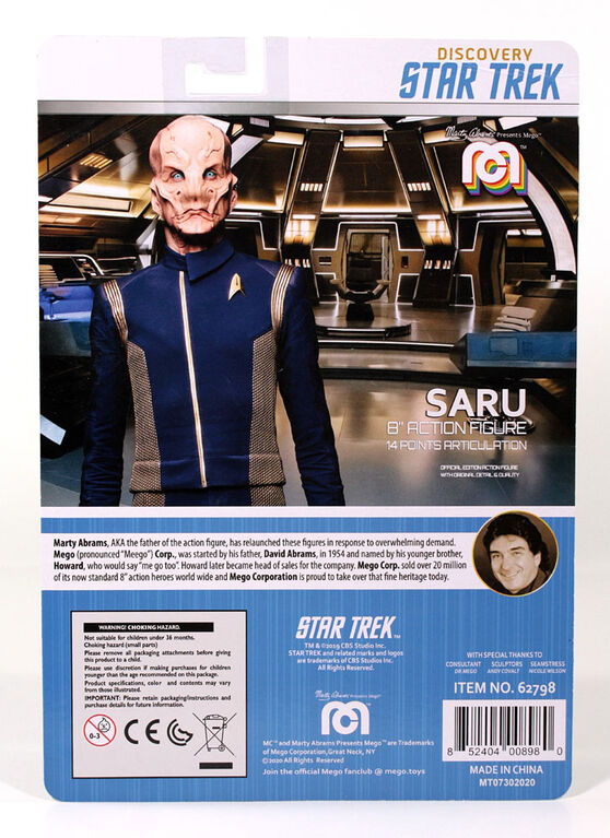 Mego Sci-Fi Assortment - Star Trek: Discovery - Saru - English Edition