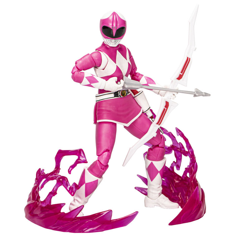 Power Rangers Lightning Collection Remastered Mighty Morphin Pink Ranger 6 Inch Action Figure