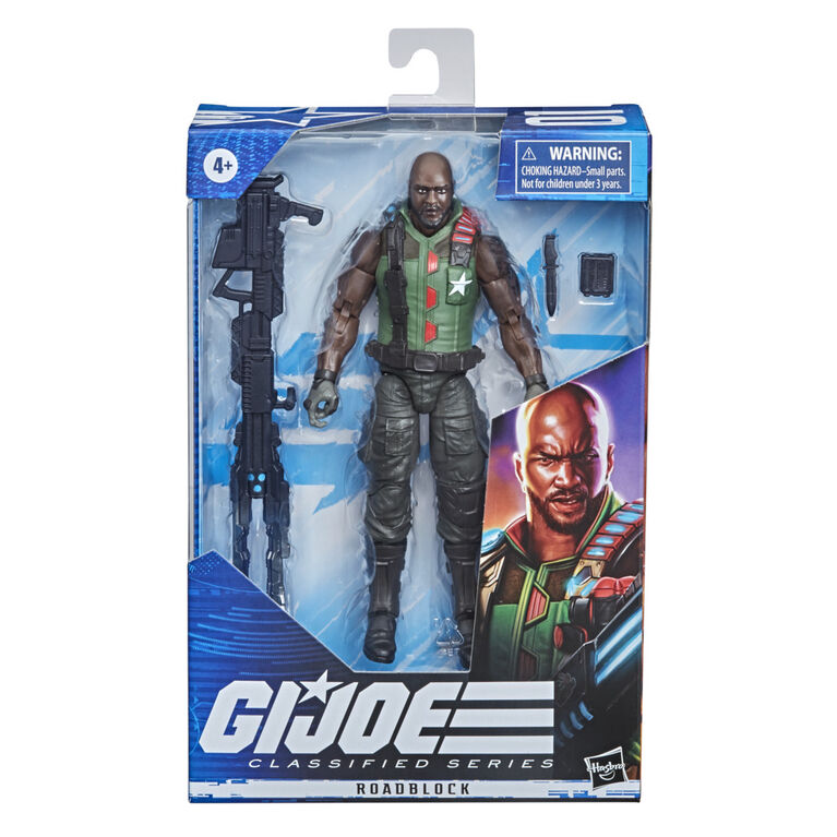 G.I. Joe Classified Series Roadblock Filed Variant Action Figure