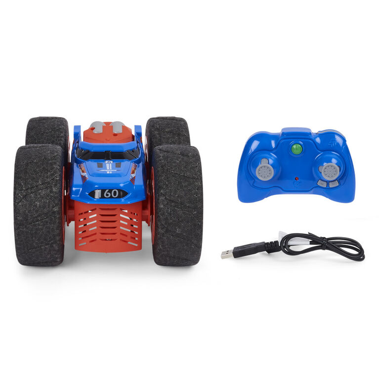 Air Hogs Super Soft, Jump Fury with Zero-Damage Wheels, Extreme Jumping Remote Control Car, 1:15 Scale