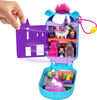 Polly Pocket Playset, Minions Compact with 9 Accessories, 1 Doll, 2 Minions and Unicorn Toy