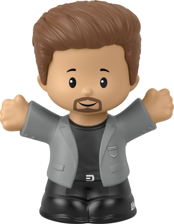 Fisher-Price Little People Man in Gray Jacket Figure for Toddlers & Preschool Kids