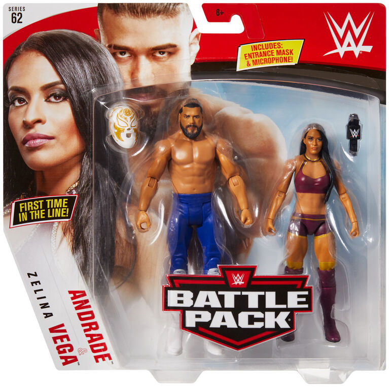 Wwe Andrade Zelina Vega 2 Pack Toys R Us Canada