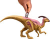 Jurassic World Wild Roar Parasaurolophus Dinosaur Action Figure Toy, Glow Effect Lights & Sounds