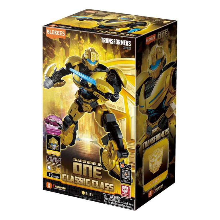 Blokees Transformers- Classic Class-T1 Movie- Bumblebee - English Edition