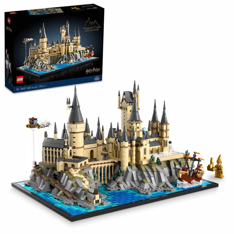 LEGO Harry Potter Le château et les terrains de Poudlard 76419 Ensemble de construction (2 660 pièces)