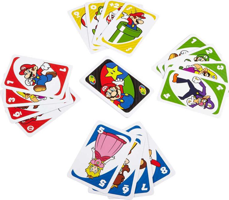 Jeu de cartes UNO Super Mario