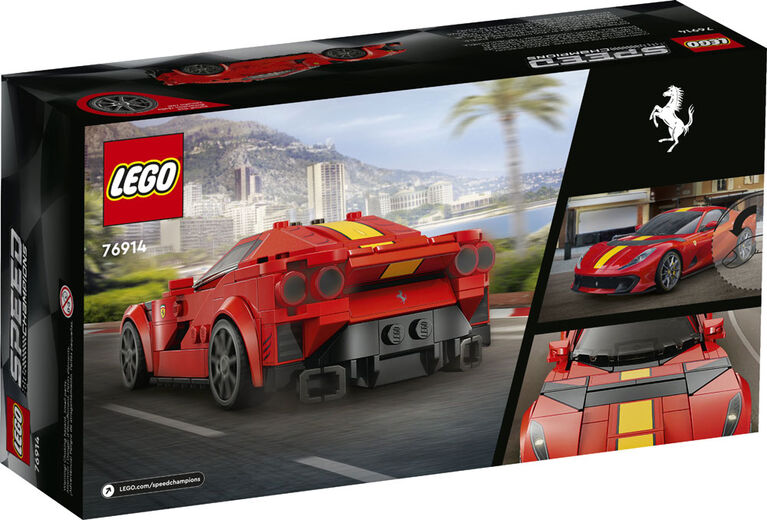 LEGO Speed Champions Ferrari 812 Competizione 76914 Building Toy Set (261 Pieces)