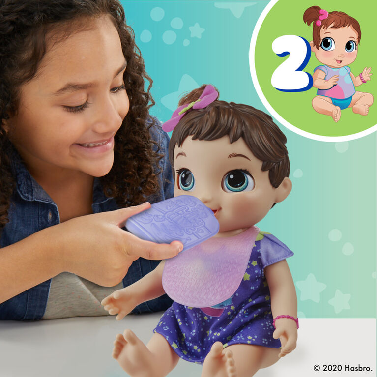 Baby Alive Baby Grows Up (Dreamy) - Shining Skylar or Star Dreamer, Growing and Talking Baby Doll