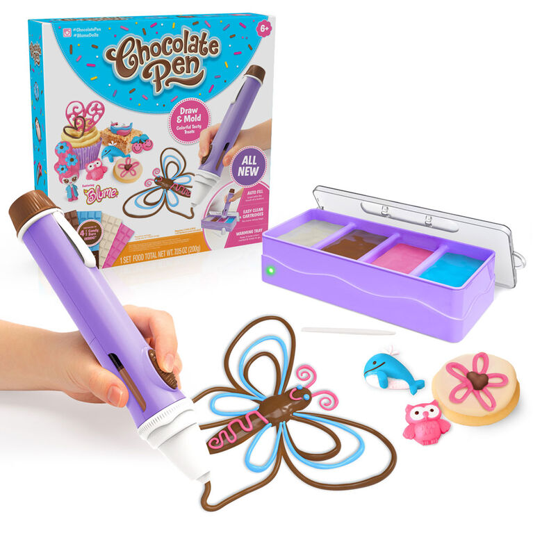 Dessine en chocolat et confectionne tes propres créations culinaires avec Chocolate Pen!