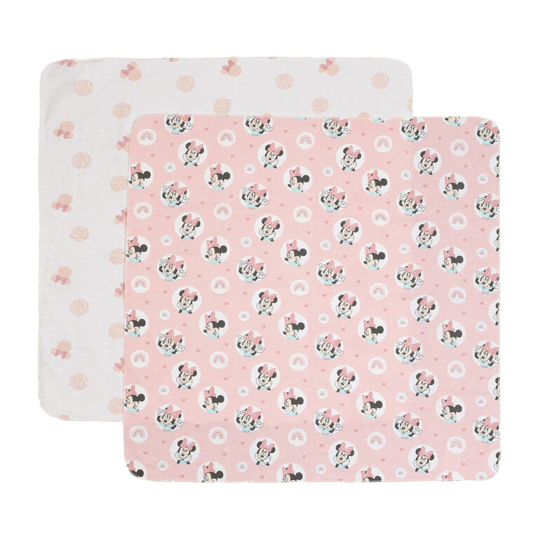 Ensemble de 4 Articles Disney Minnie Mouse pour Chambre de Bébé