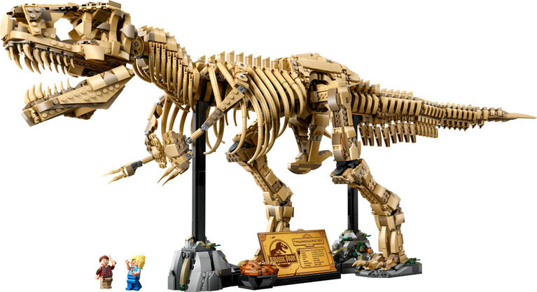 LEGO Jurassic World Dinosaur Fossils: Tyrannosaurus Rex - Building Set for Adults - Home Decor - 76968