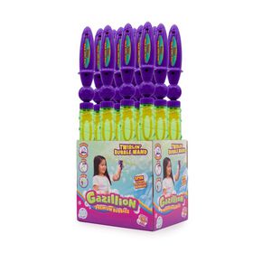 Gazillion Bubbles - Twirlin Bubble Wand/Green