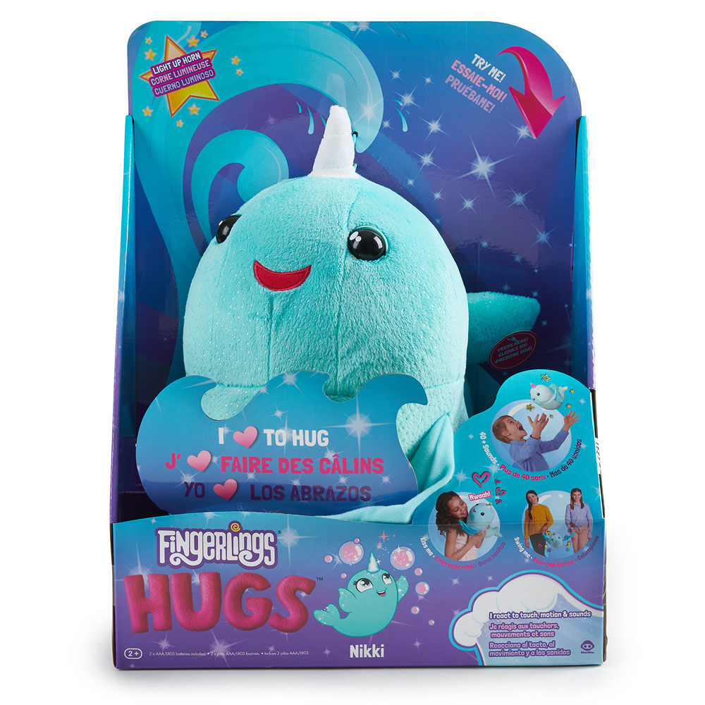 blue fingerling hugs