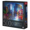 500-Piece Jigsaw Puzzle with Foil Accents, Times Square NYC