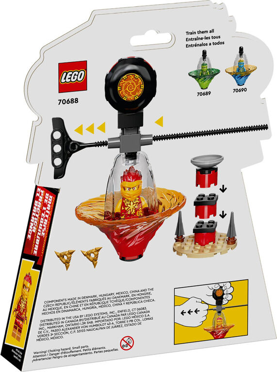 LEGO NINJAGO Kai's Spinjitzu Ninja Training 70688 Building Kit (32 Pieces)