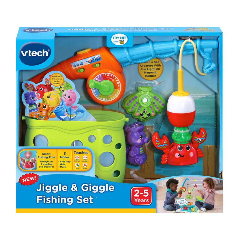 VTech Jiggle & Giggle Fishing Set - English Version